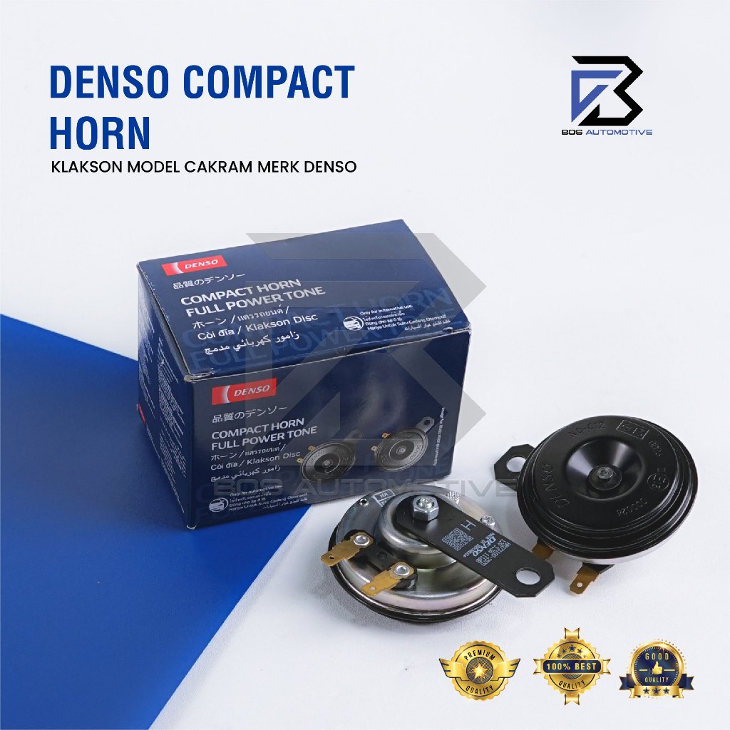 Klakson Keong Mobil Motor DENSO Disc Standard 12v Original