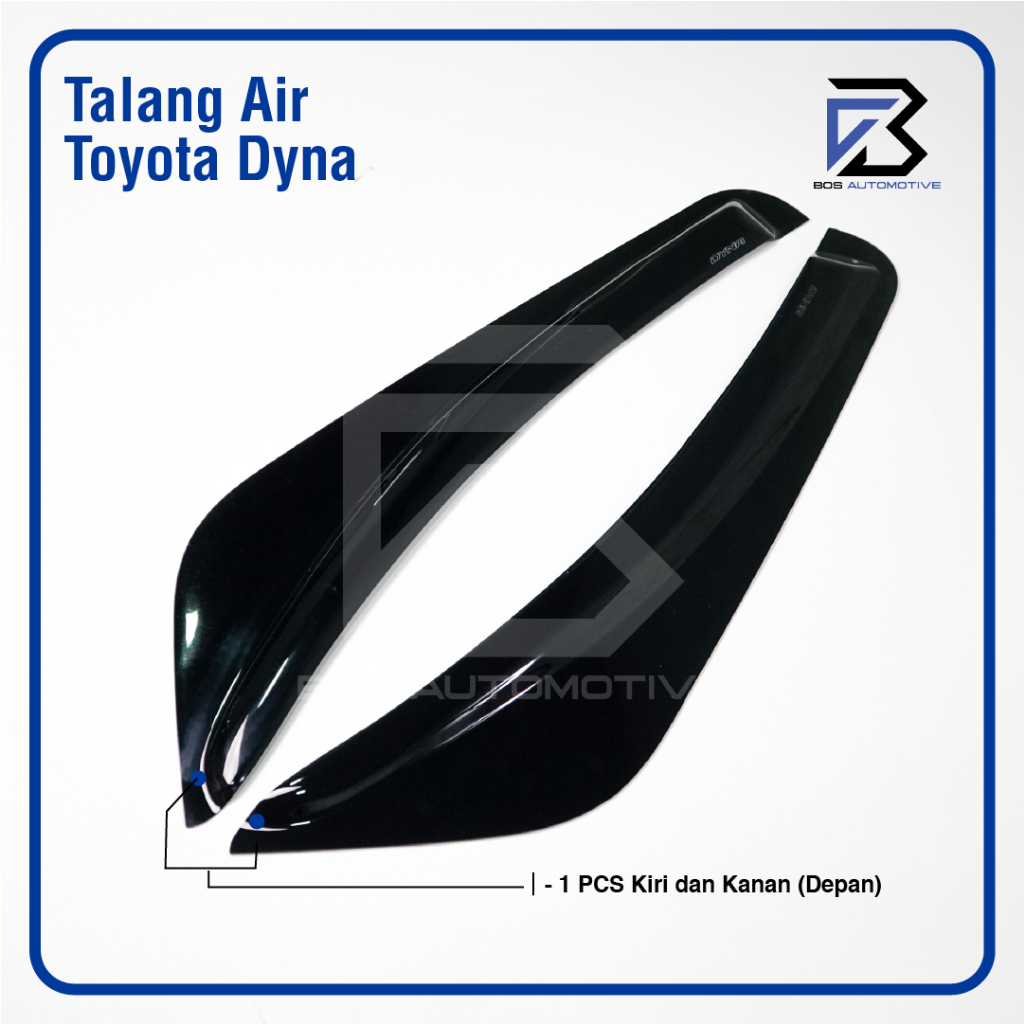 Talang Air Pintu Mobil Toyota Dyna Model Kupu - Kupu 2 Pintu - foto-produk-3