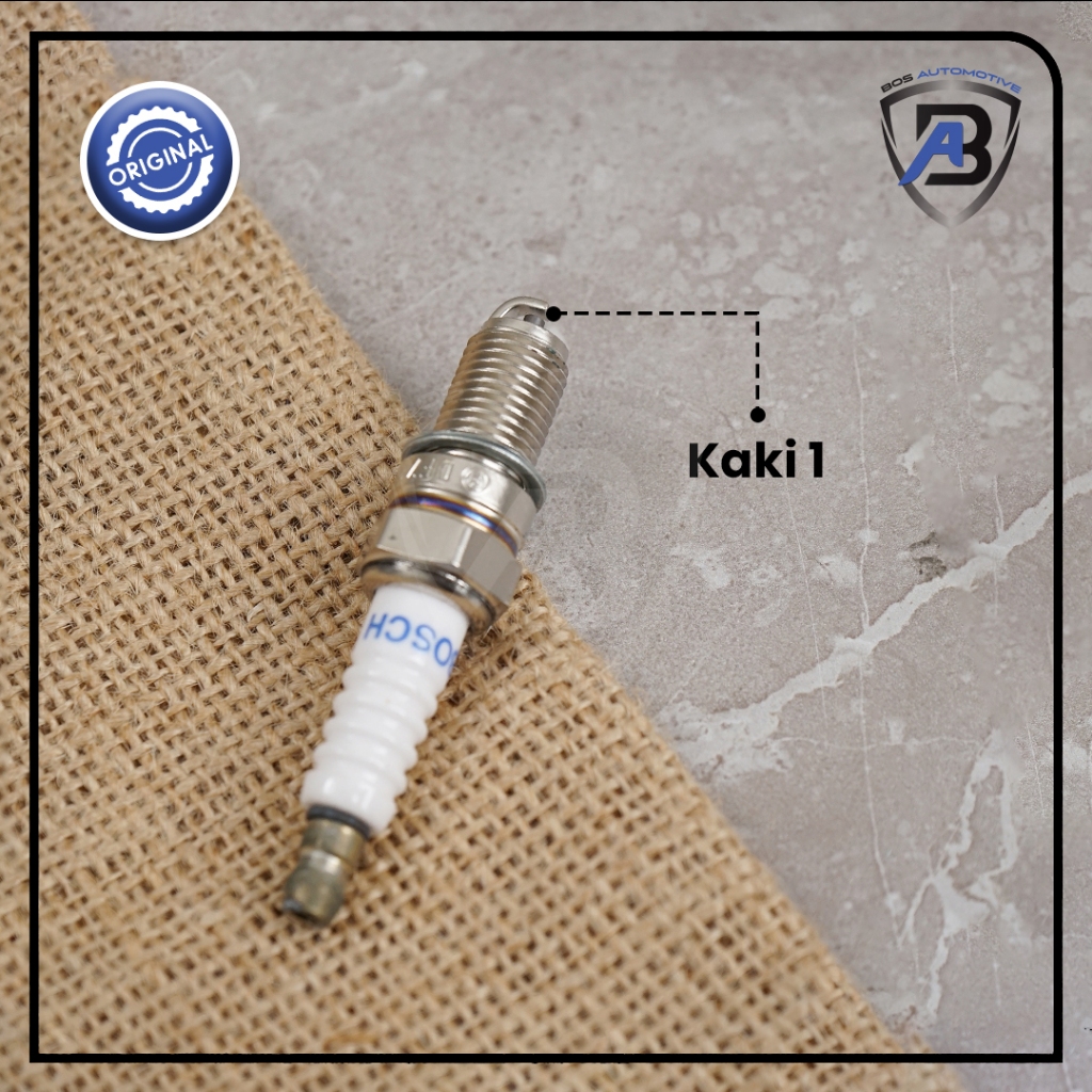 Busi BOSCH Mobil AVANZA XENIA RUSH TERIOS YR7DC+ DF7REC2 Spark Plug Original - foto-produk-2