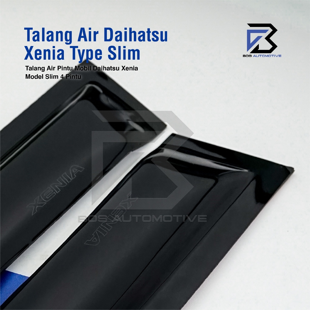Talang Air Pintu Mobil Daihatsu Xenia 2004 â€“ 2011 Model Slim 4 Pintu - foto-produk-1