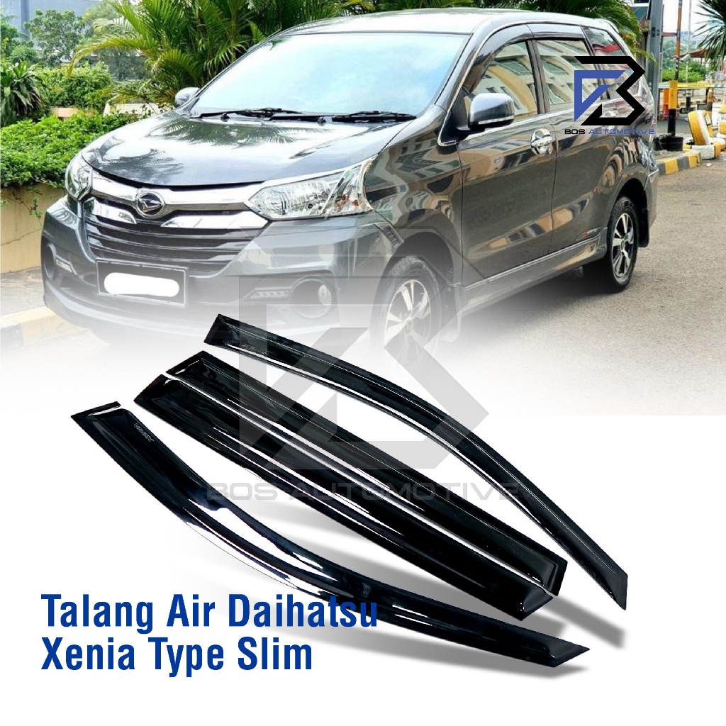 Talang Air Pintu Mobil Daihatsu Xenia 2004 â€“ 2011 Model Slim 4 Pintu - foto-produk-4