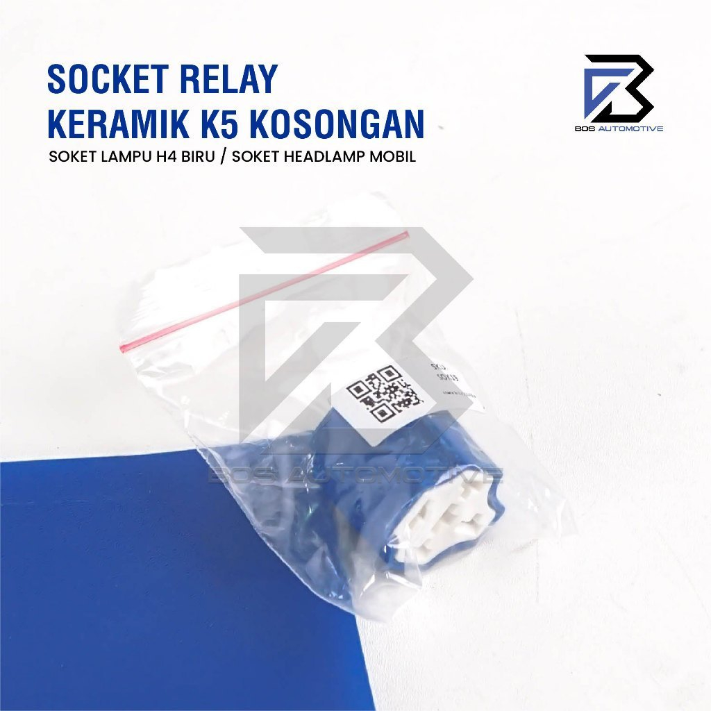 Rumah Relay Keramik / Soket Relay / Socket Cable Relay / Kaki 5 Pin / Kaki 4 Pin (KOSONGAN) - foto-produk-4
