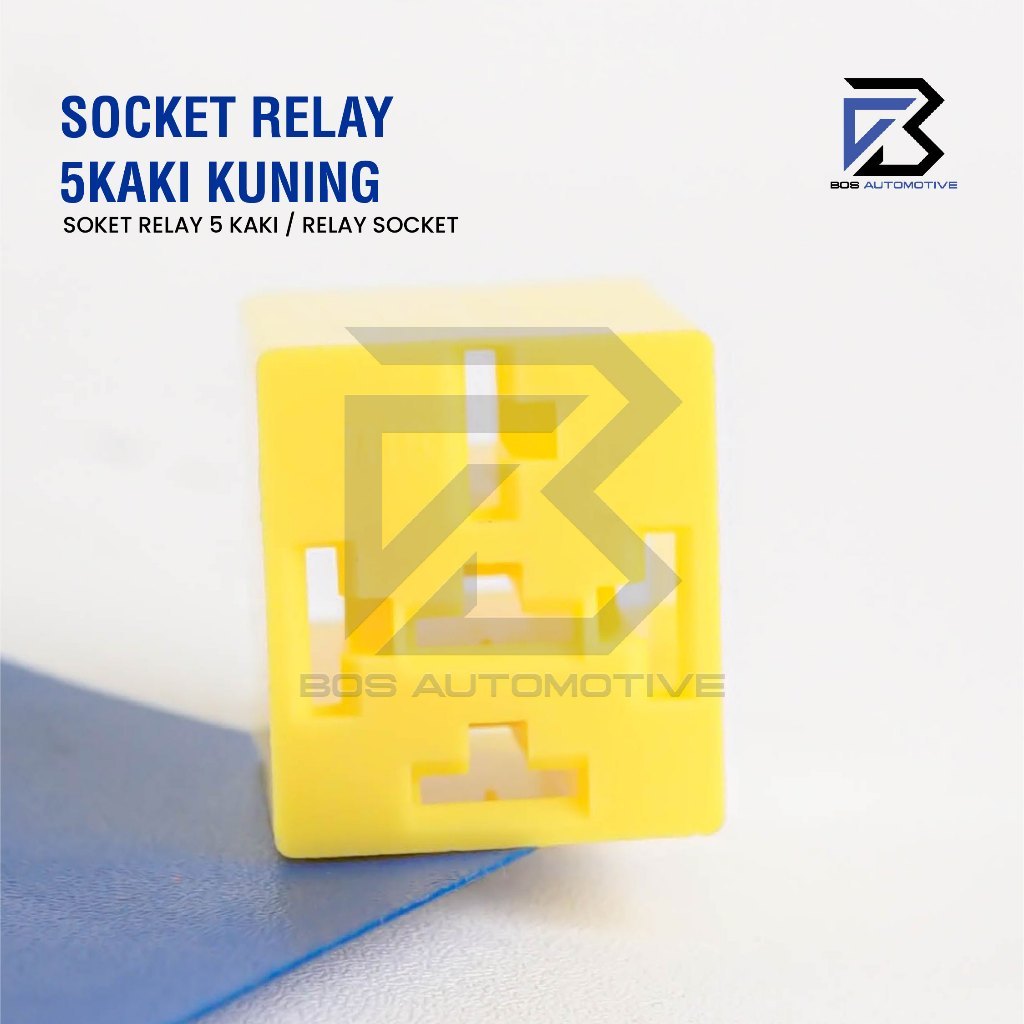 Rumah Relay RE5P / Soket Relay / Socket Relay / Kaki 5 Pin / 4 Pin (KOSONGAN) - foto-produk-1