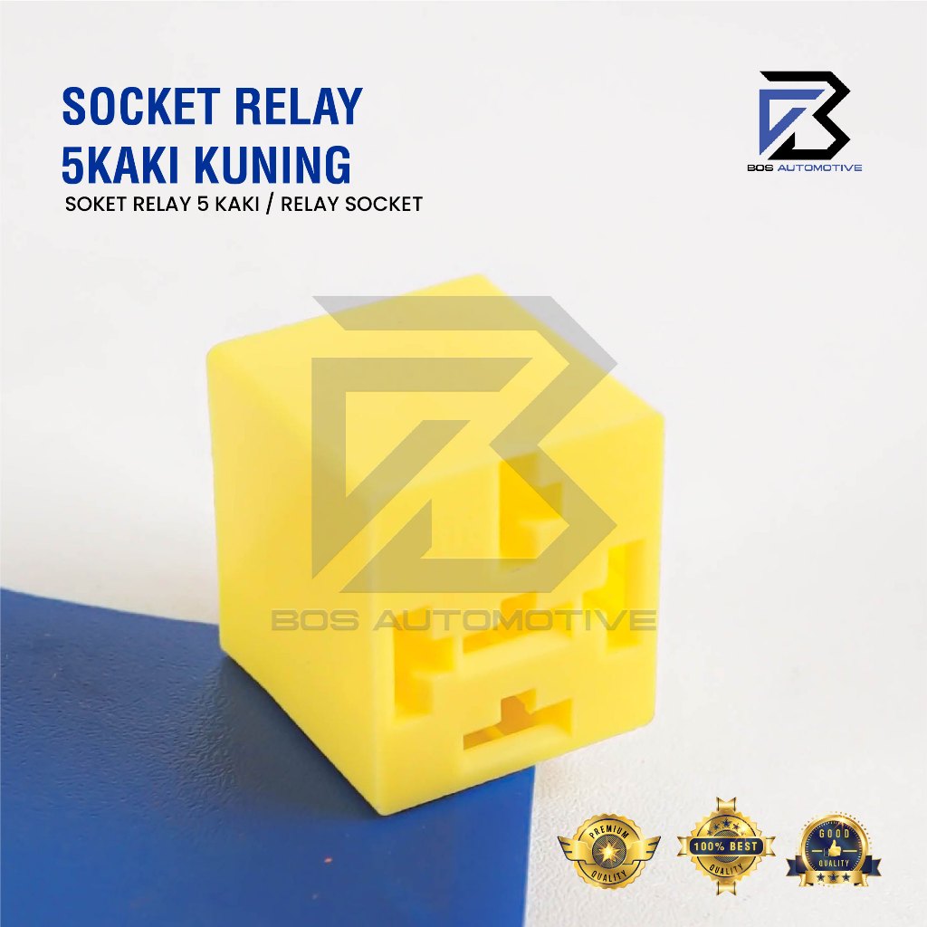 Rumah Relay RE5P / Soket Relay / Socket Relay / Kaki 5 Pin / 4 Pin (KOSONGAN) - foto-variasi-2