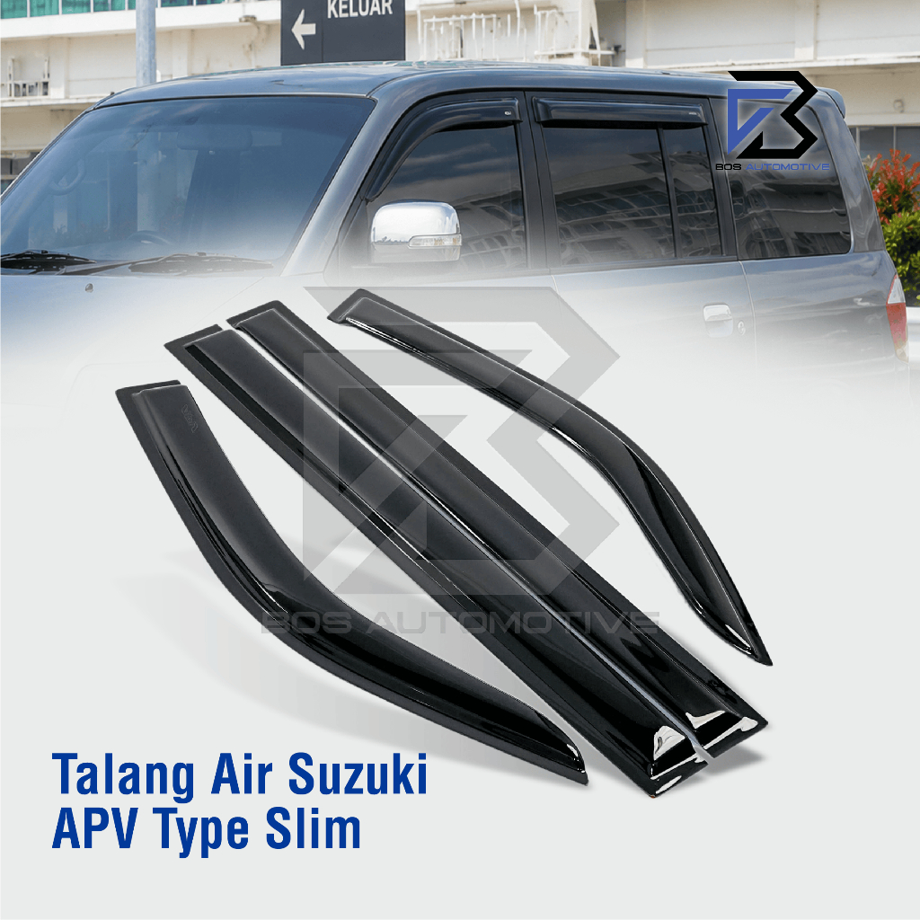 Talang Air Pintu Mobil Suzuki APV 2004 â€“ 2020 Model Slim 4 Pintu - foto-produk-4