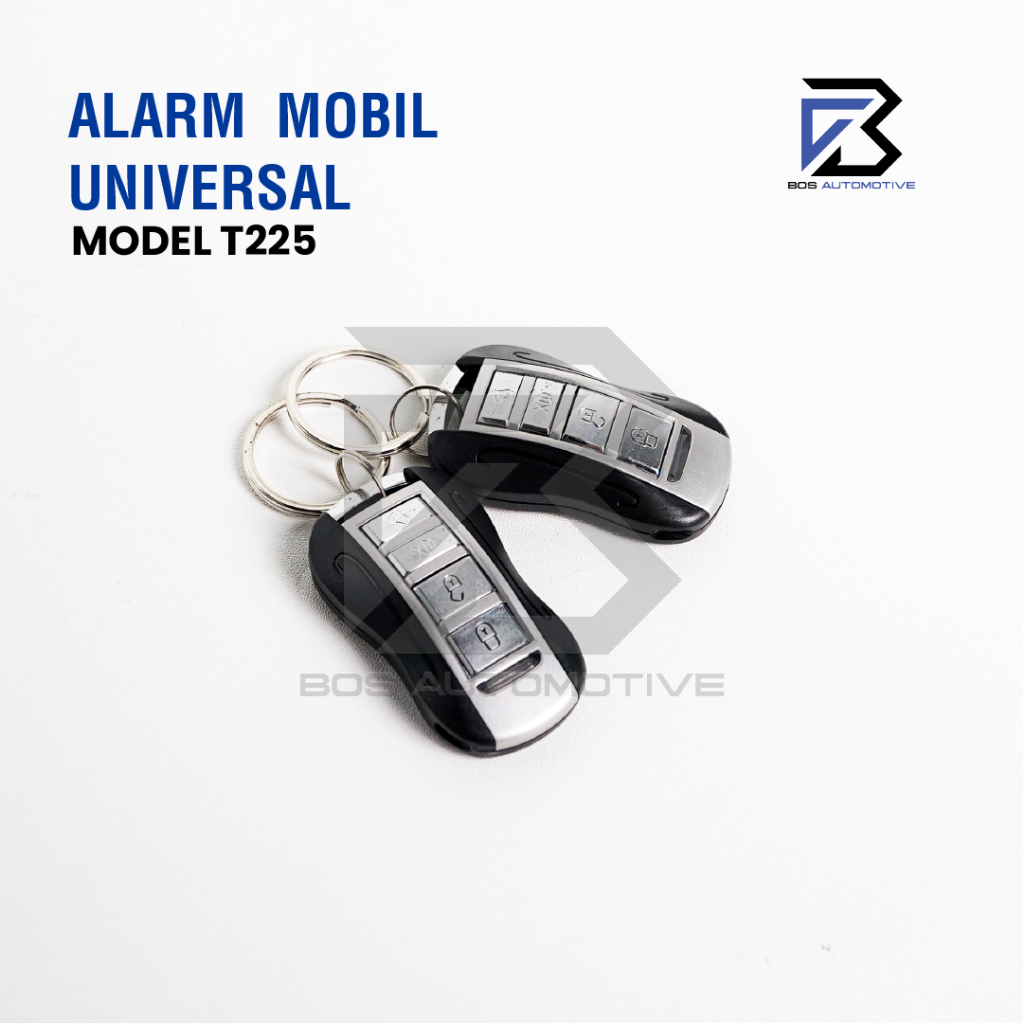 Alarm Mobil Model Sliding Remot Kunci Remote Tombol Suara Tuk - Tuk Universal - foto-variasi-1