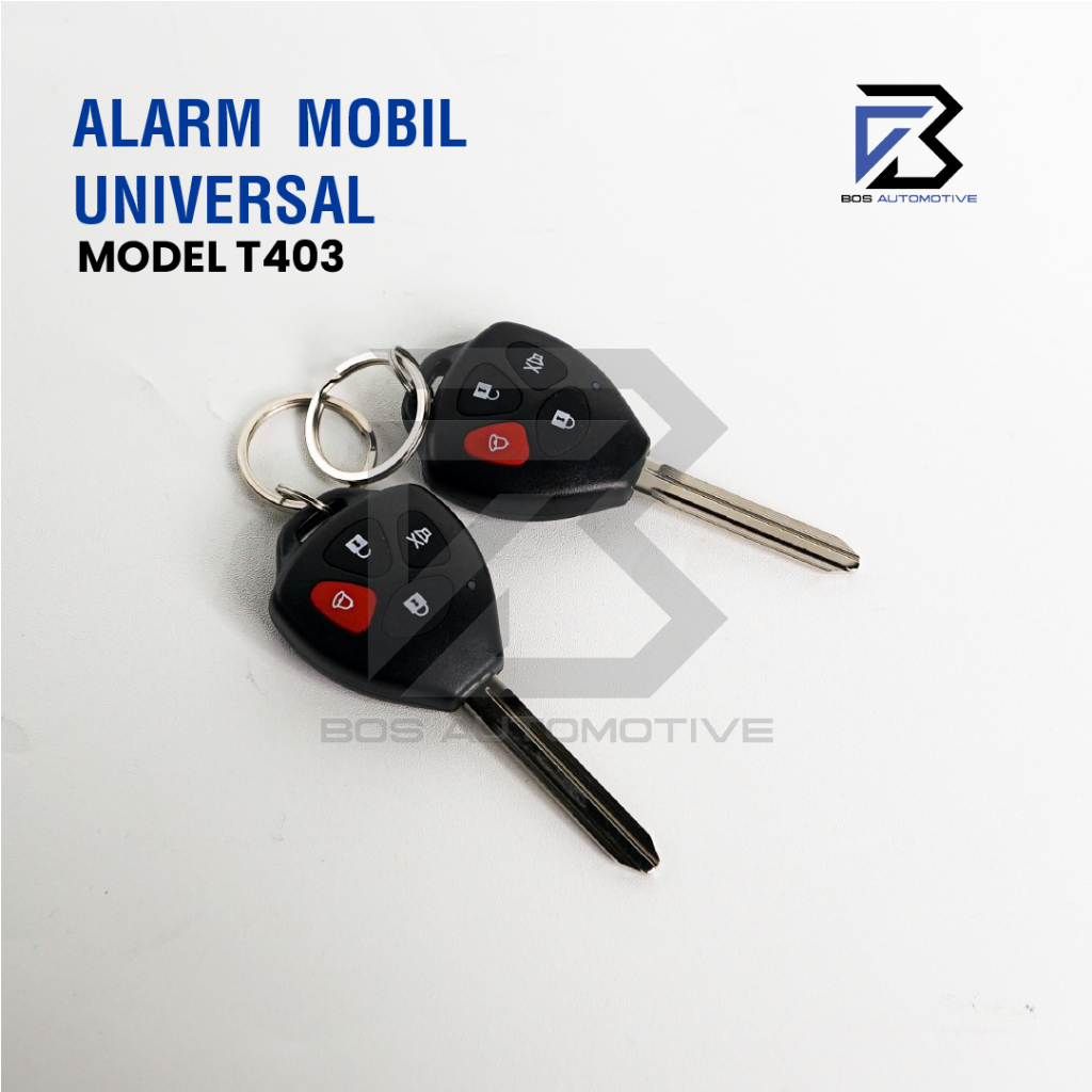 Alarm Mobil Model Sliding Remot Kunci Remote Tombol Suara Tuk - Tuk Universal - foto-variasi-2
