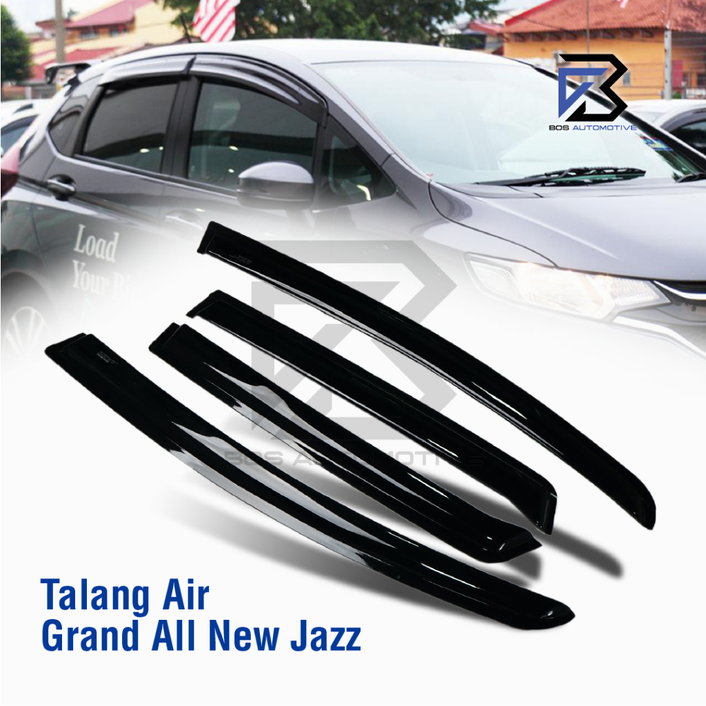 Talang Air Pintu Mobil Honda Grand New Jazz 2014 - 2020 Model Slim  4 Pintu - foto-produk-4