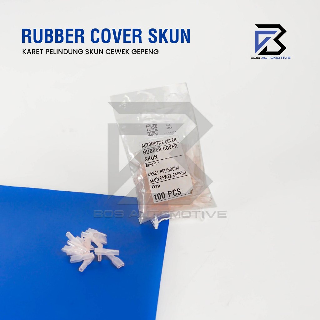 Karet Pelindung Skun Cewek Insulator Mini Kondom Skun Terminal Female Gepeng Kecil Berkualitas (LOSSE PACK) - foto-produk-1