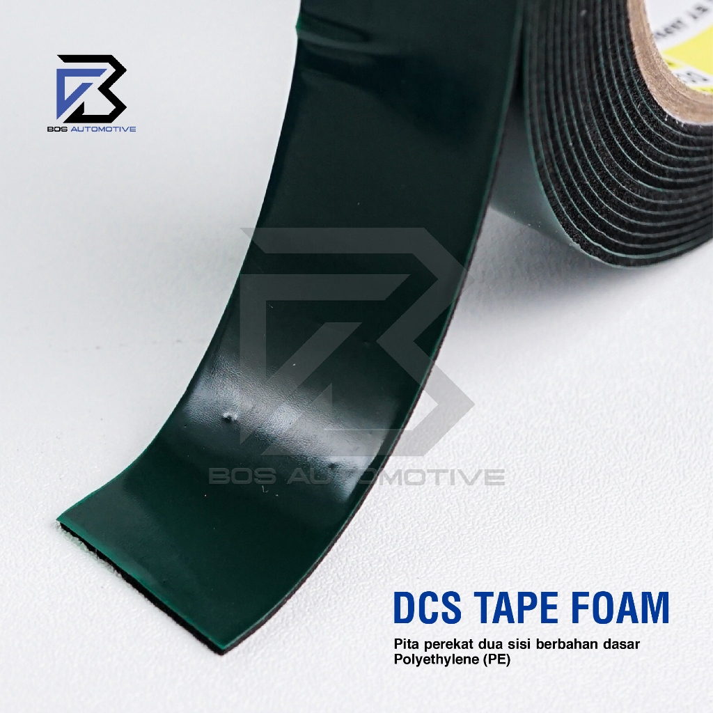Double Tape Foam Hijau 20MM x 5M Tape Busa Lem Bolak Balik - foto-produk-3
