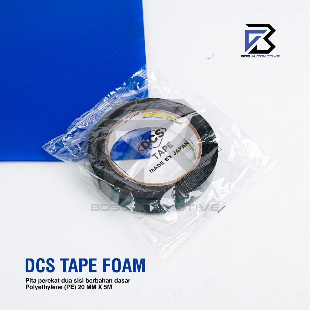 Double Tape Foam Hijau 20MM x 5M Tape Busa Lem Bolak Balik - foto-produk-4