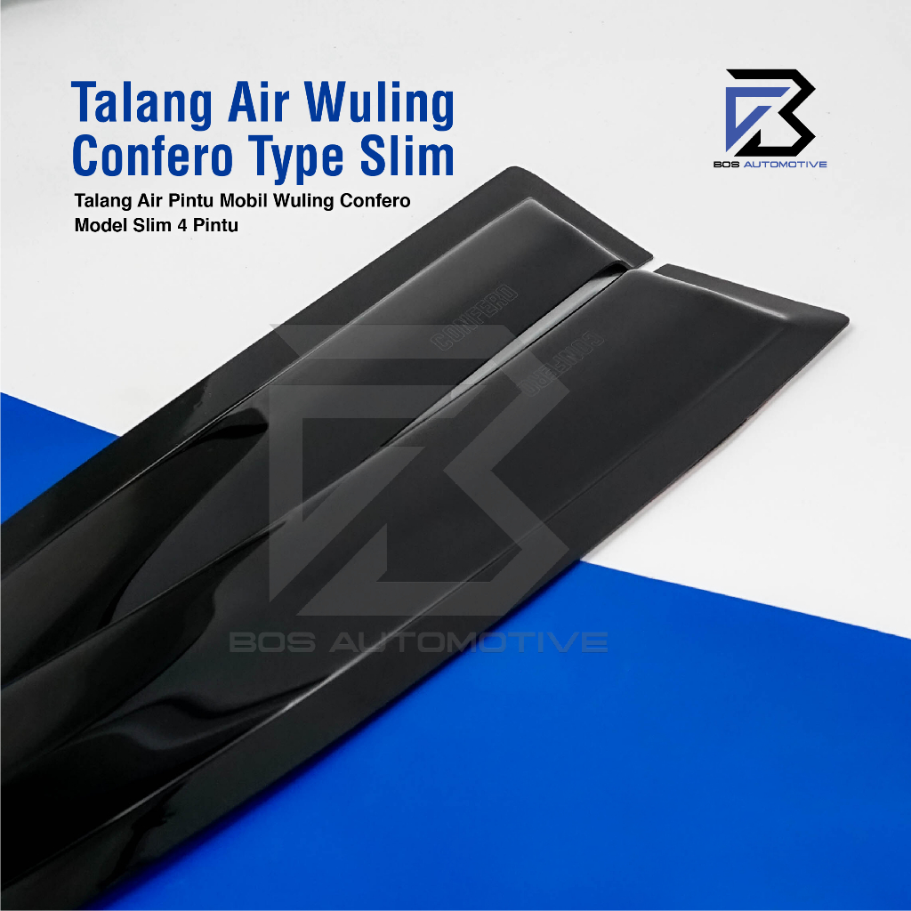 Talang Air Pintu Mobil Wuling Confero 2017 â€“ 2022 Model Slim 4 Pintu - foto-produk-1