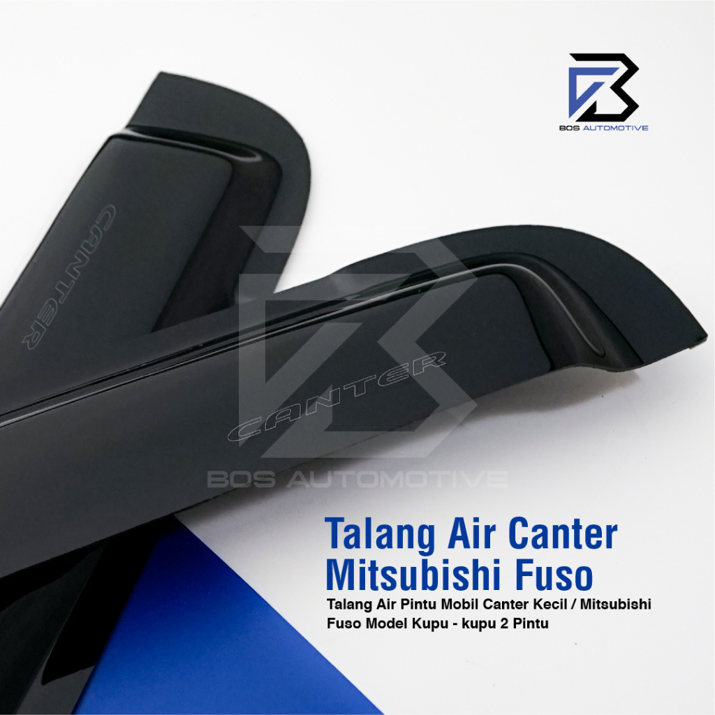 Talang Air Pintu Mobil Mitsubishi Canter Model Kupu - Kupu 2 Pintu - foto-produk-1