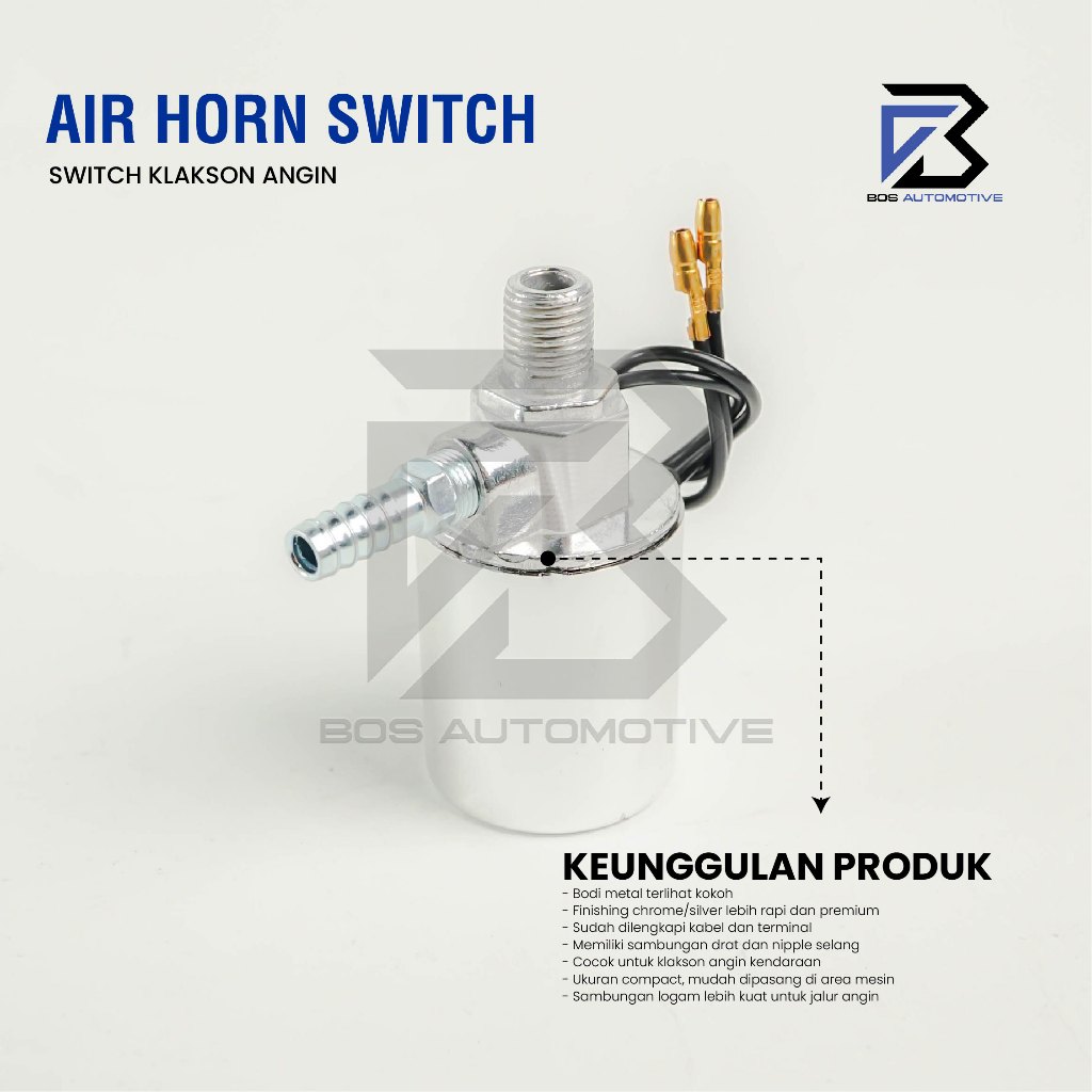 SWITCH AIR HORN/SWIT OTOMATIS KLAKSON ANGIN MOBIL 12V & 24V HORN TECH - foto-produk-3