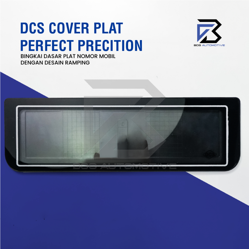 [DCS] Cover / Frame / Dudukan / Tempat / Breket / Bingkai / Tatakan / Plat Nomor Mobil Model Slim Fit - foto-produk-4