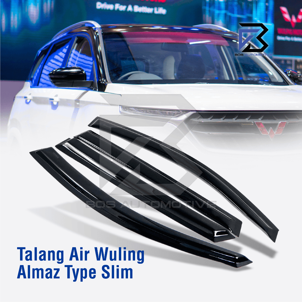 Talang Air Pintu Mobil Wuling Almaz 2019 â€“ 2023 Model Slim 4 Pintu - foto-produk-4