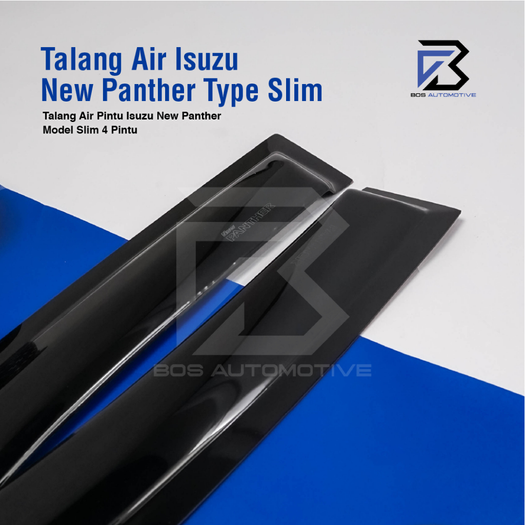 Talang Air Pintu Mobil Isuzu New Panther Touring 2000 - 2005  Model Slim 4 Pintu - foto-produk-1