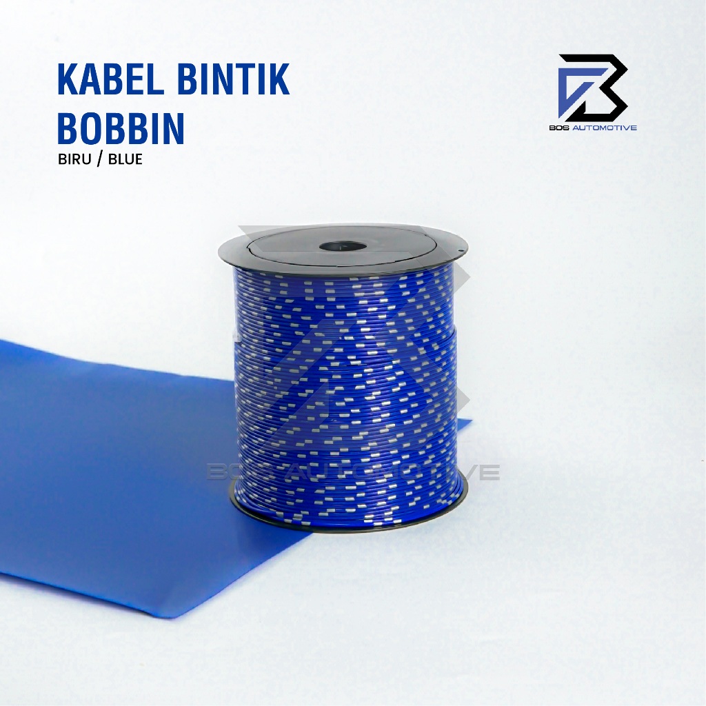Kabel Bintik AVSS 0.85MM x 100M Kabel Otomotif Body Mobil Motor Serabut Tembaga (BOBIN) - foto-variasi-3