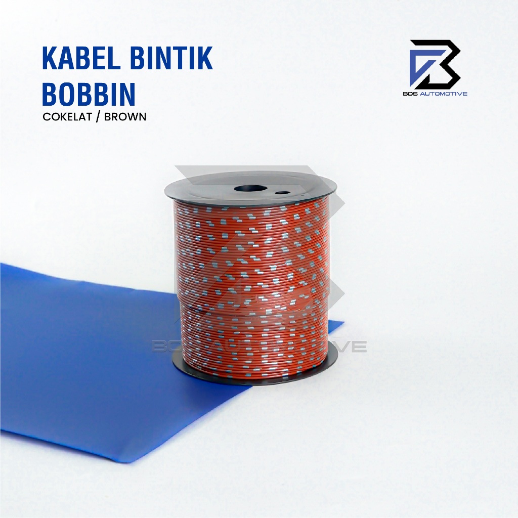 Kabel Bintik AVSS 0.85MM x 100M Kabel Otomotif Body Mobil Motor Serabut Tembaga (BOBIN) - foto-variasi-4