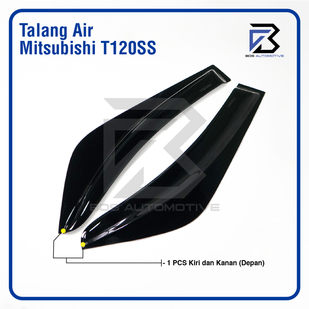 Talang Air Pintu Mobil Mitsubishi Colt T120SS Model Kupu - Kupu 2 Pintu - foto-produk-3