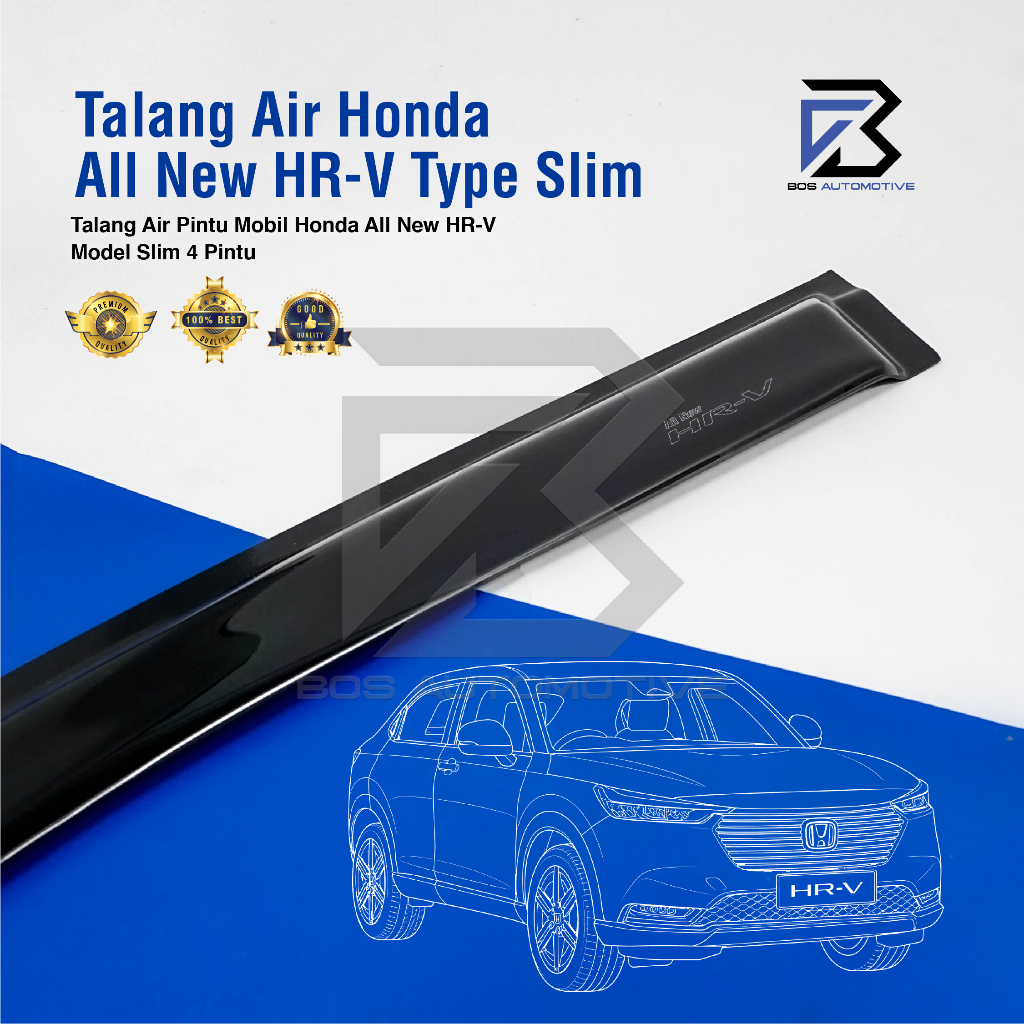Talang Air Pintu Honda All New HRV 2022 - 2023 Model Slim 4 Pintu