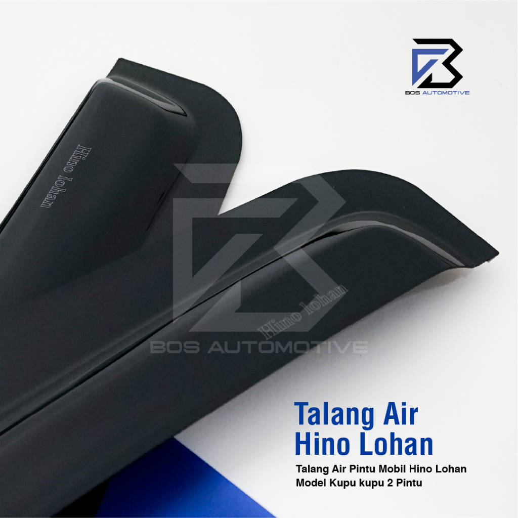 Talang Air Pintu Mobil Hino Lohan / Ranger Model Kupu - Kupu 2 Pintu - foto-produk-1