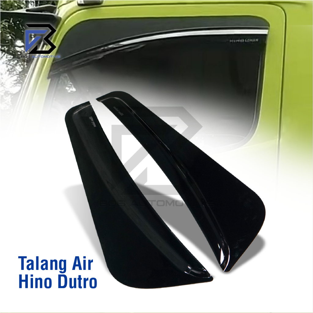 Talang Air Pintu Mobil Hino Lohan / Ranger Model Kupu - Kupu 2 Pintu - foto-produk-4