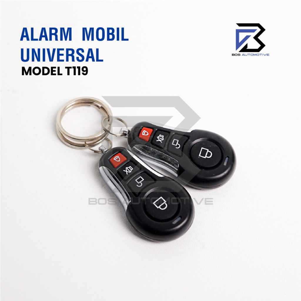 Alarm Remote Mobil Model Remot Kunci Remote Sliding Tombol Universal - foto-variasi-3