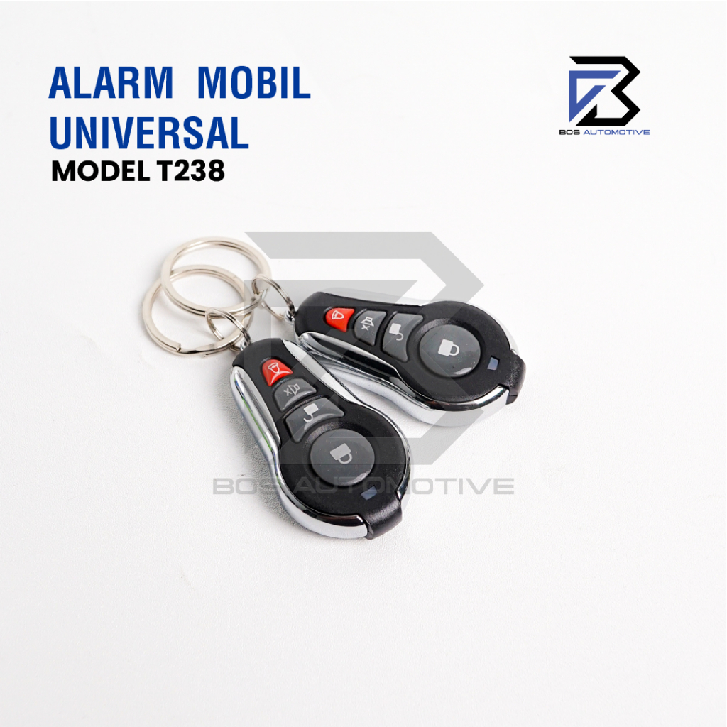 Alarm Remote Mobil Model Remot Kunci Remote Sliding Tombol Universal - foto-variasi-8