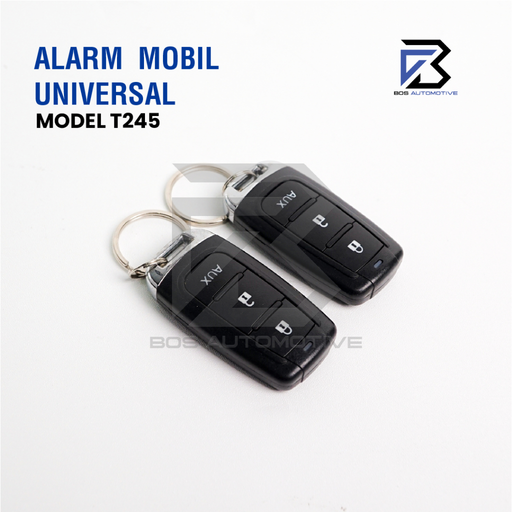 Alarm Remote Mobil Model Remot Kunci Remote Sliding Tombol Universal - foto-variasi-9
