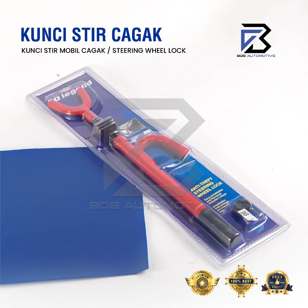 Kunci Pengaman Stir Mobil Model Setir Cagak Kecil 6008 S Universal