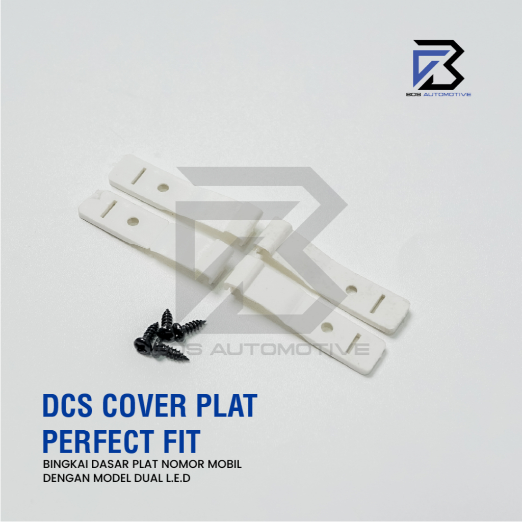 DCS SERIES Cover / Dudukan / Tempat / Frame / Breket / Bingkai / Rumah / Tatakan Plat Nomor Mobil Model DCS Slim Fit, Slip Ori dan LED - foto-produk-8