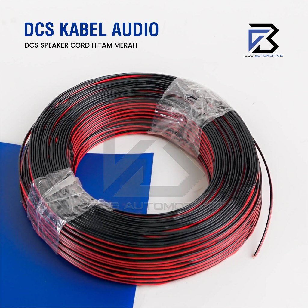DCS Kabel Tweeter / Kabel Speaker Audio Mobil 2x12 100m Serabut Tembaga - foto-produk-3