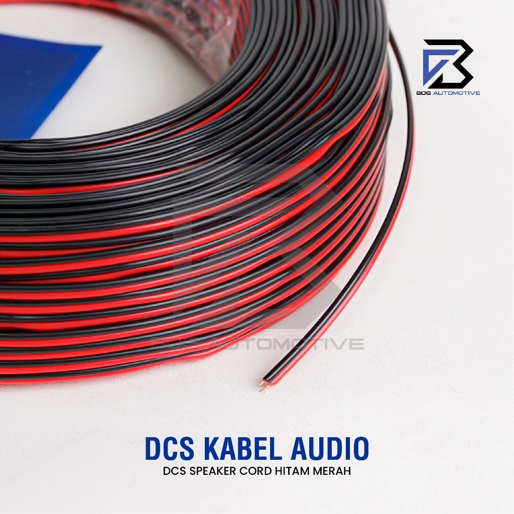 DCS Kabel Tweeter / Kabel Speaker Audio Mobil 2x12 100m Serabut Tembaga - foto-produk-4