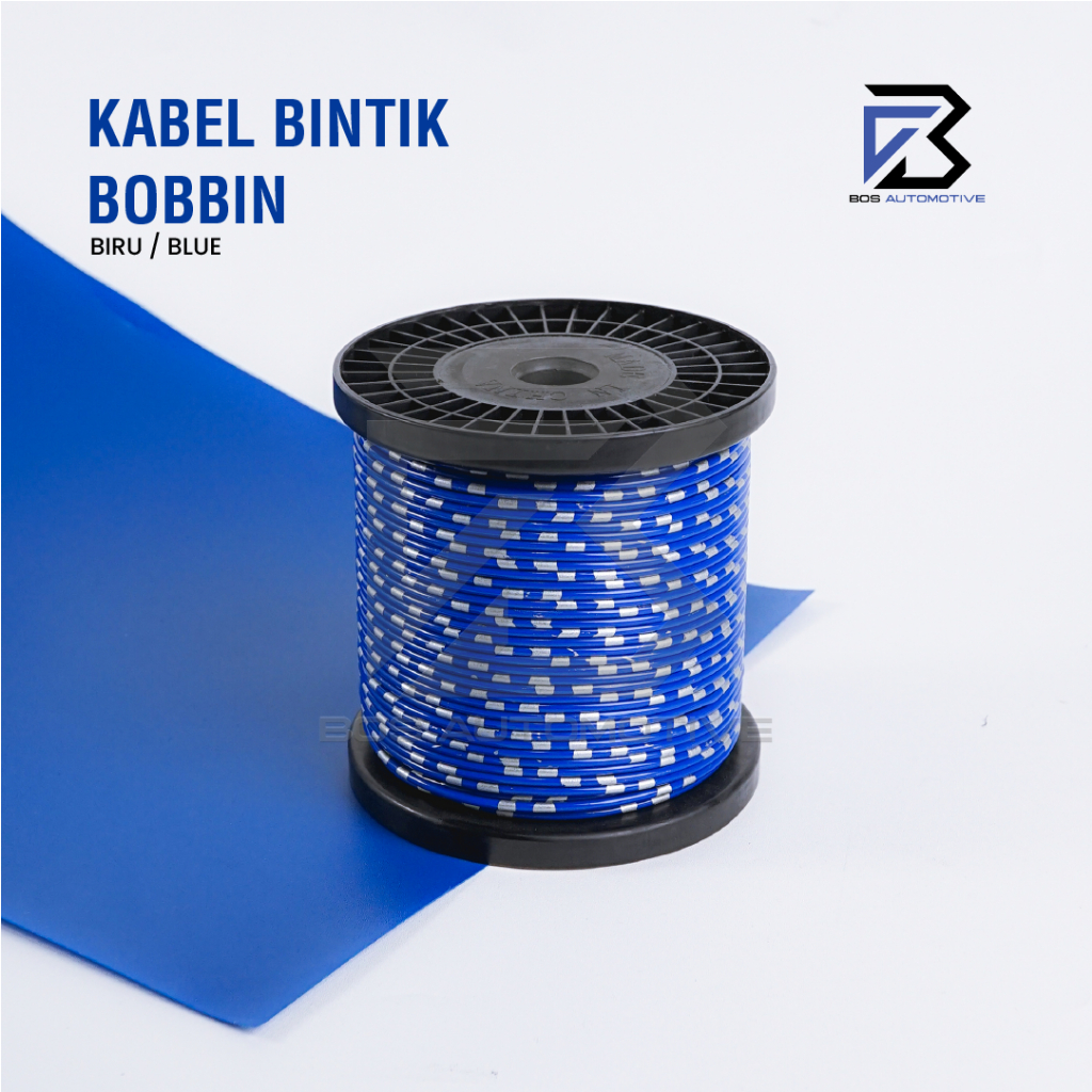Kabel Bintik AVSS 2MM x 100M Kabel Otomotif Body Mobil Motor Serabut Tembaga (BOBIN) - foto-variasi-2