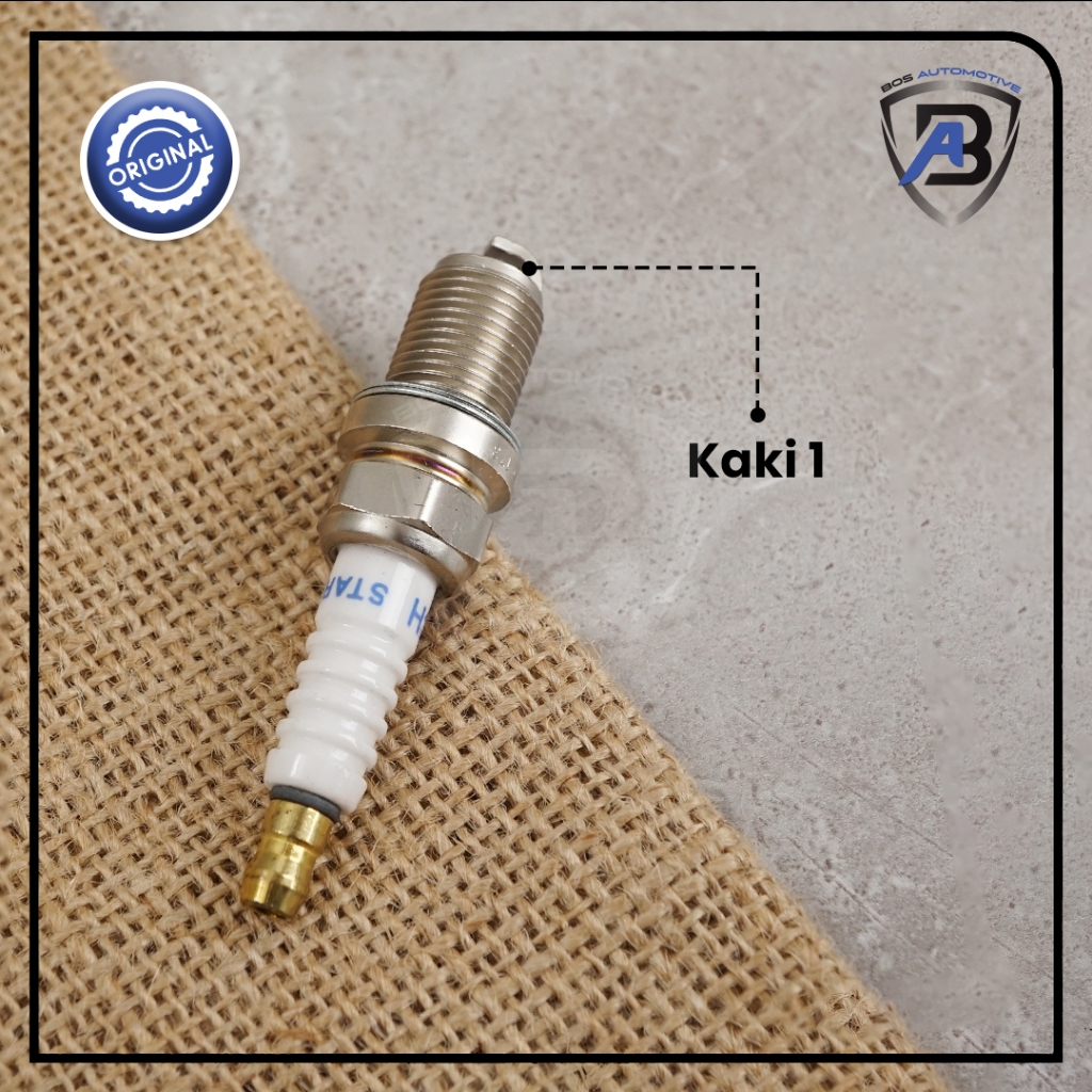 Busi BOSCH Mobil HONDA JAZZ BRIO FREED HRV MOBILIO BRV FR8DCX+ K6TCOR Spark Plug original - foto-produk-2