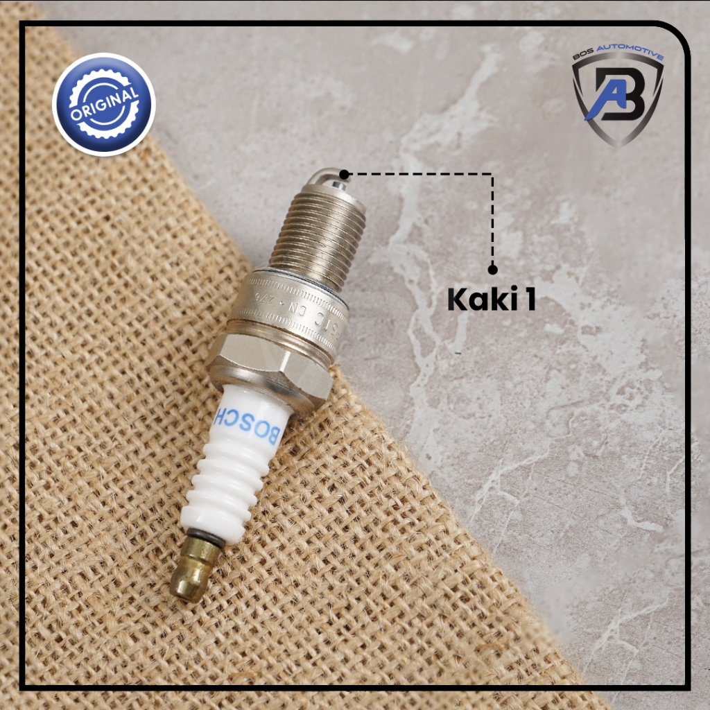 Busi BOSCH Mobil KIJANG FUTURA CARRY T120SS KARIMUN W8DC Spark Plug Original - foto-produk-2