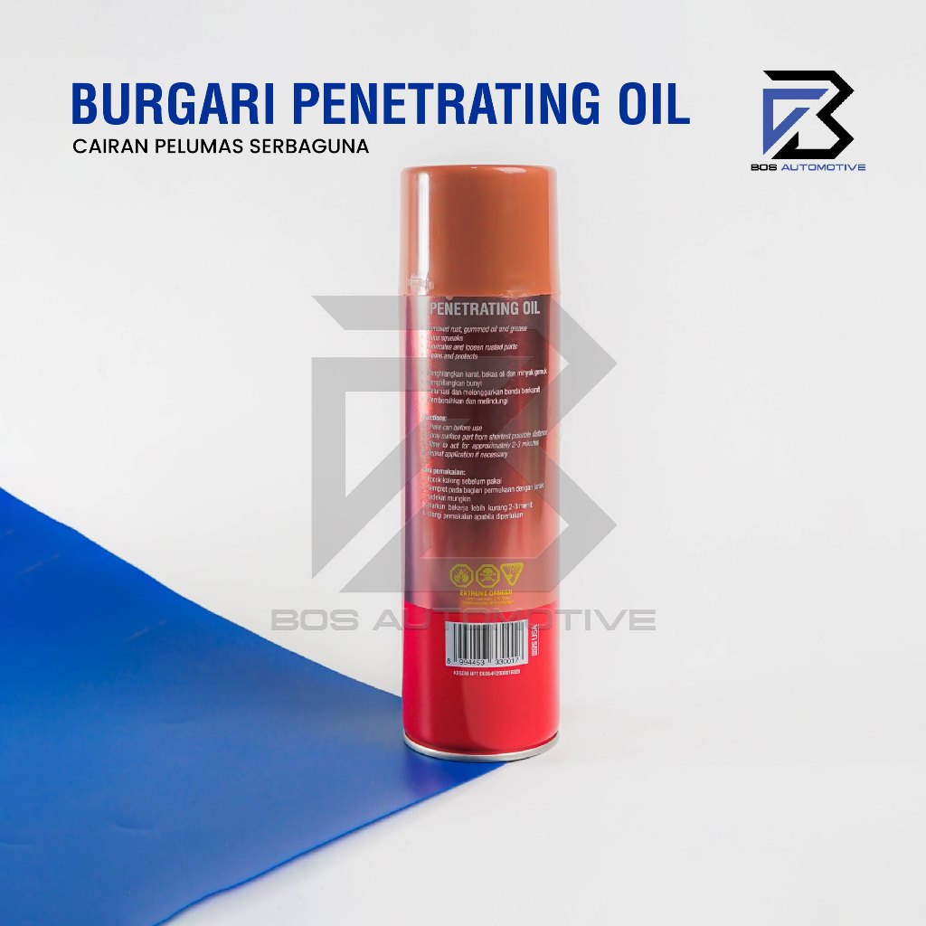BURGARI PENETRANTING OIL WD CAIRAN PEMBERSIH PELUMAS ANTI KARAT BESI - foto-produk-1