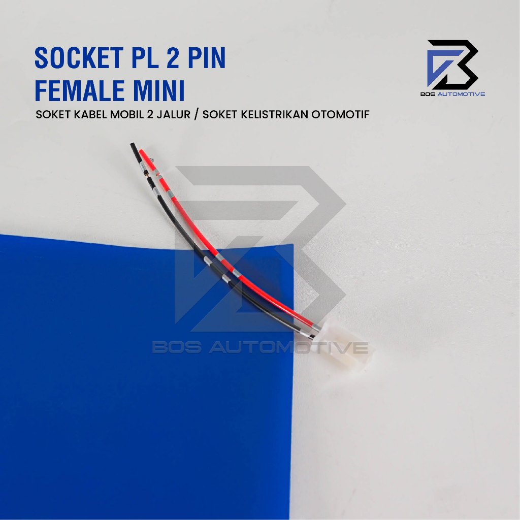 Soket Sambung 2 Pin Kecil / Mini Socket Sambungan Kabel Konektor Mobil Motor - foto-produk-4