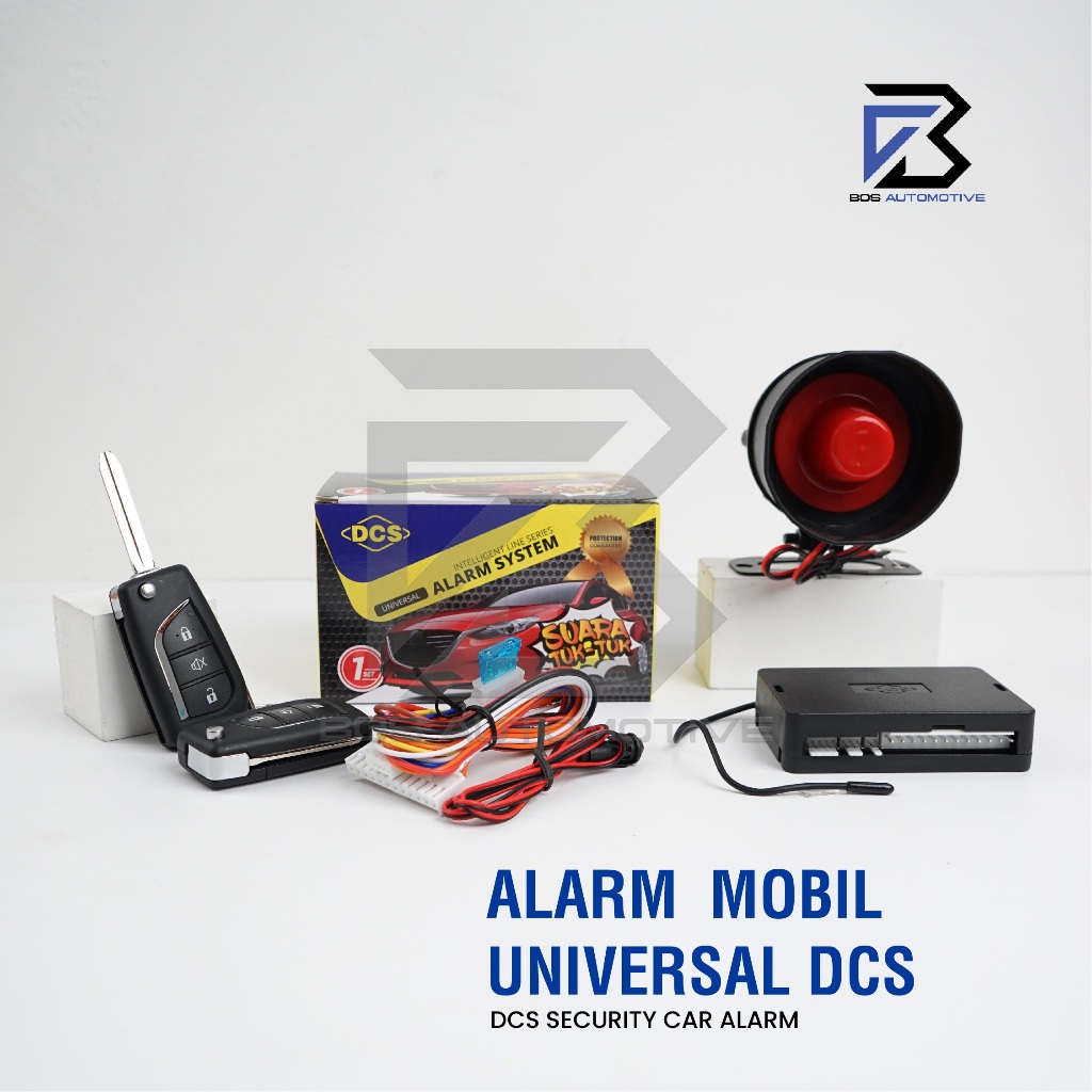 Alarm Mobil DCS Tuk â€“ Tuk Model Remot Kunci Remote Sliding Alarm Car Universal - foto-produk-4