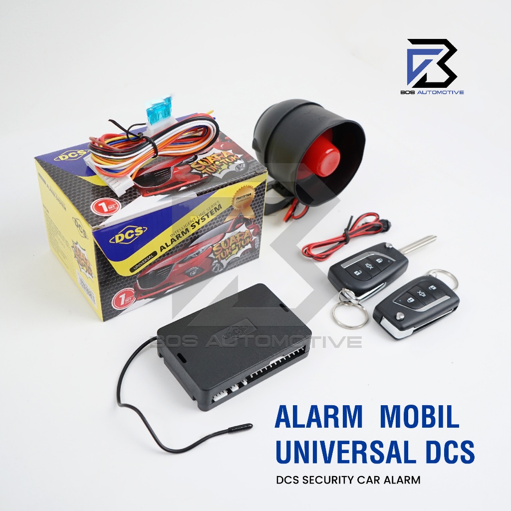 Alarm Mobil DCS Tuk â€“ Tuk Model Remot Kunci Remote Sliding Alarm Car Universal