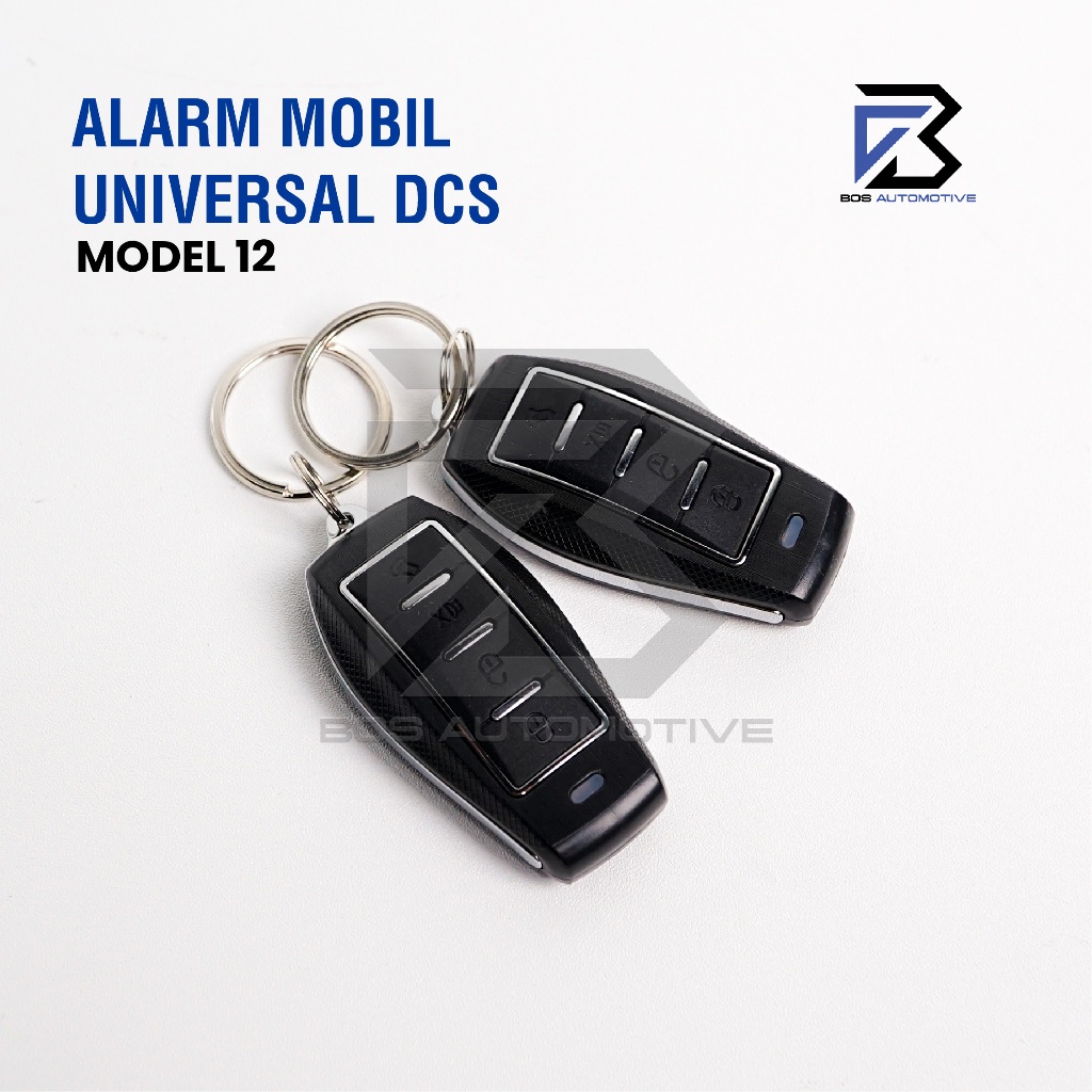 Alarm Mobil DCS Tuk â€“ Tuk Model Remot Kunci Remote Sliding Alarm Car Universal - foto-variasi-10