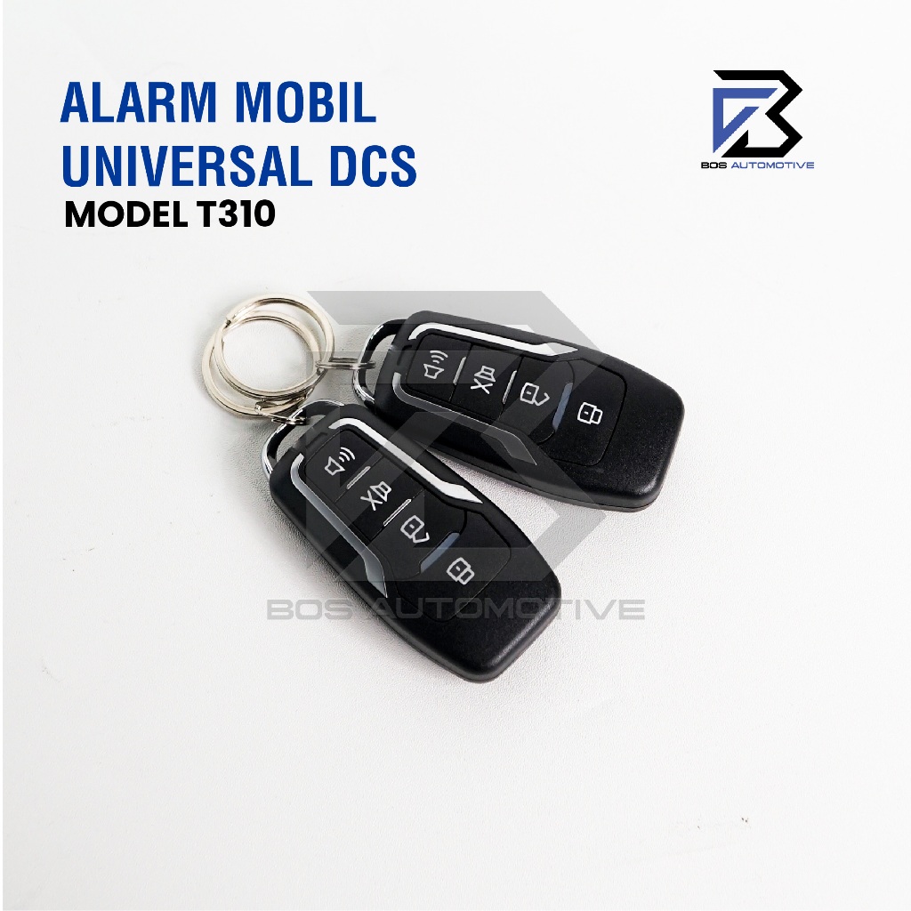 Alarm Mobil DCS Tuk â€“ Tuk Model Remot Kunci Remote Sliding Alarm Car Universal - foto-variasi-11