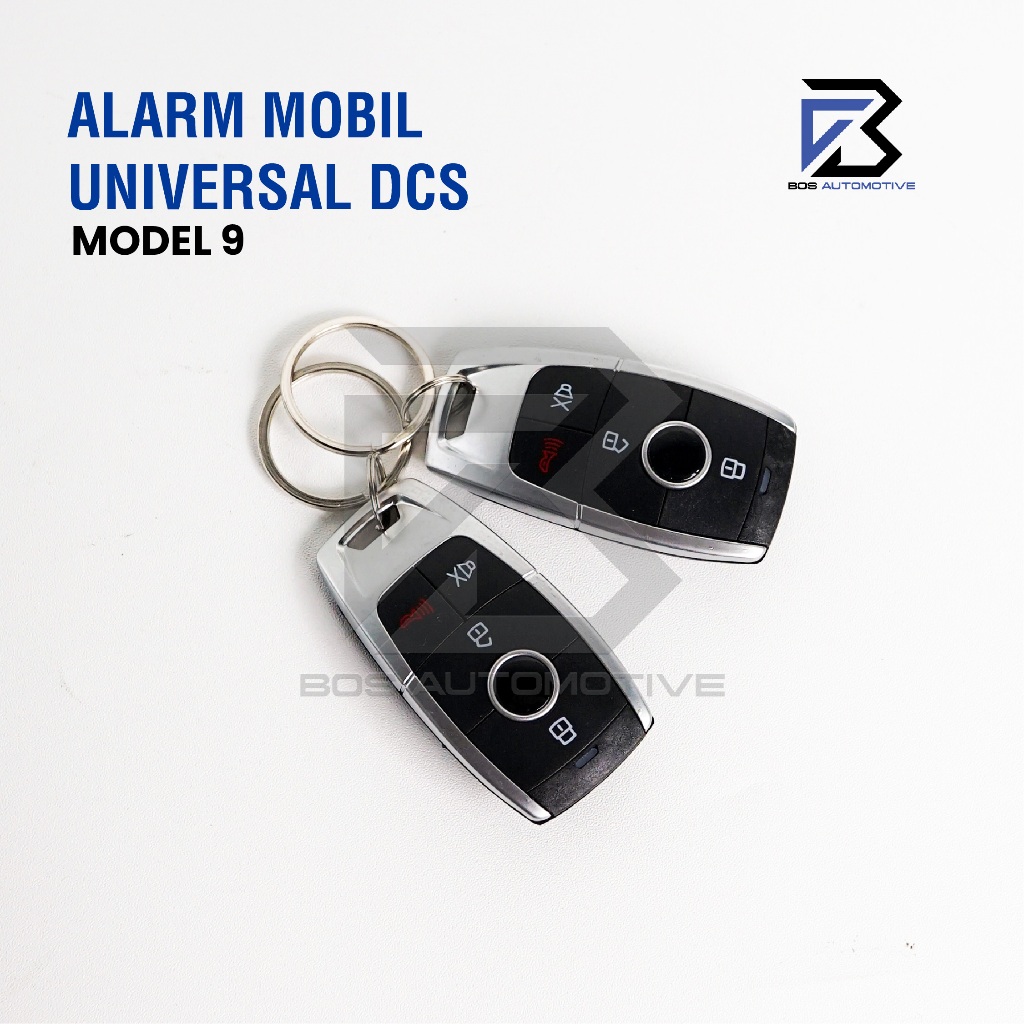 Alarm Mobil DCS Tuk â€“ Tuk Model Remot Kunci Remote Sliding Alarm Car Universal - foto-variasi-12