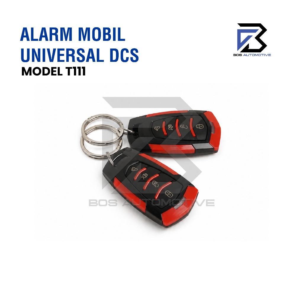 Alarm Mobil DCS Tuk â€“ Tuk Model Remot Kunci Remote Sliding Alarm Car Universal - foto-variasi-15