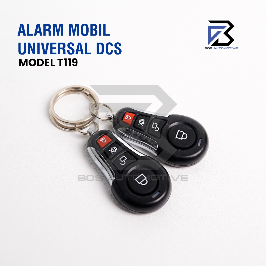 Alarm Mobil DCS Tuk â€“ Tuk Model Remot Kunci Remote Sliding Alarm Car Universal - foto-variasi-16