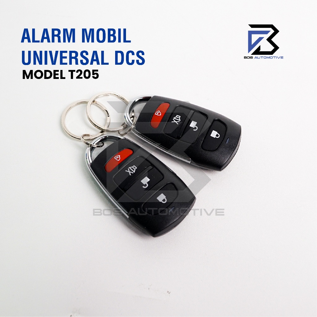 Alarm Mobil DCS Tuk â€“ Tuk Model Remot Kunci Remote Sliding Alarm Car Universal - foto-variasi-18