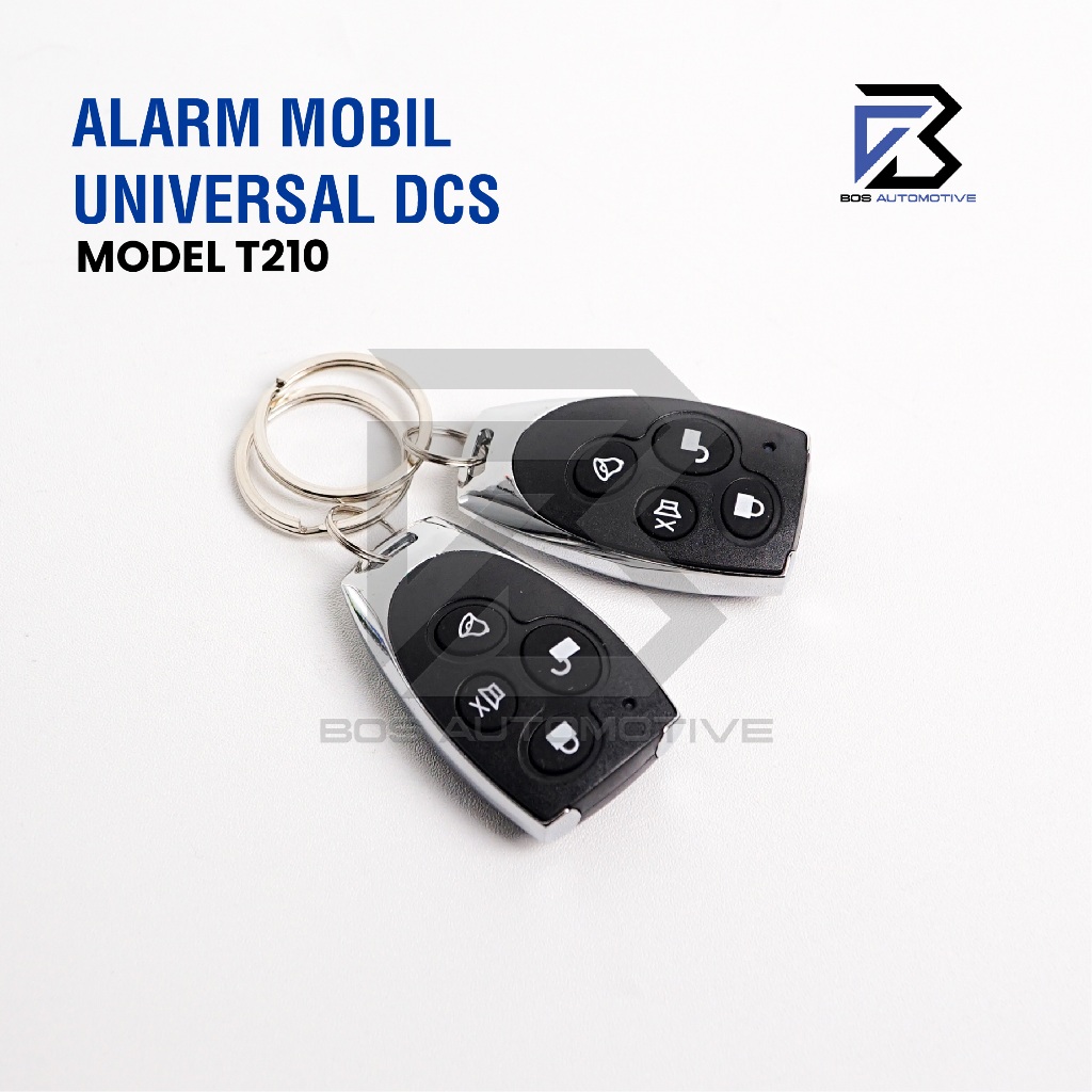 Alarm Mobil DCS Tuk â€“ Tuk Model Remot Kunci Remote Sliding Alarm Car Universal - foto-variasi-19