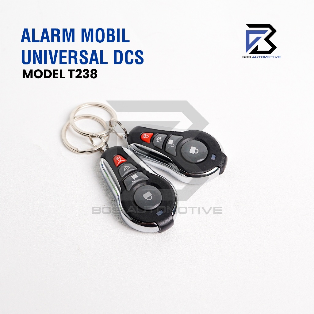 Alarm Mobil DCS Tuk â€“ Tuk Model Remot Kunci Remote Sliding Alarm Car Universal - foto-variasi-2