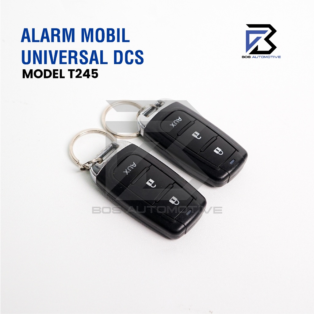 Alarm Mobil DCS Tuk â€“ Tuk Model Remot Kunci Remote Sliding Alarm Car Universal - foto-variasi-3